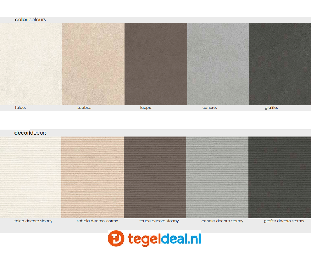 Ermes Aurelia, Aria Talco, 80x80 cm natuursteenlook tegels 