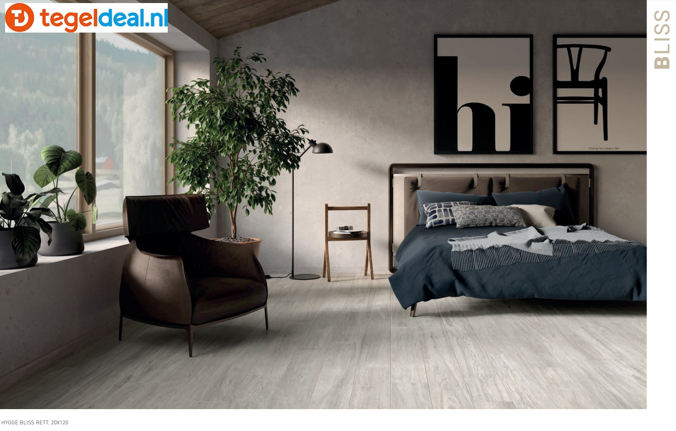 SIL Ceramiche, Hygge Bliss, 20x120 cm, houtlook tegels