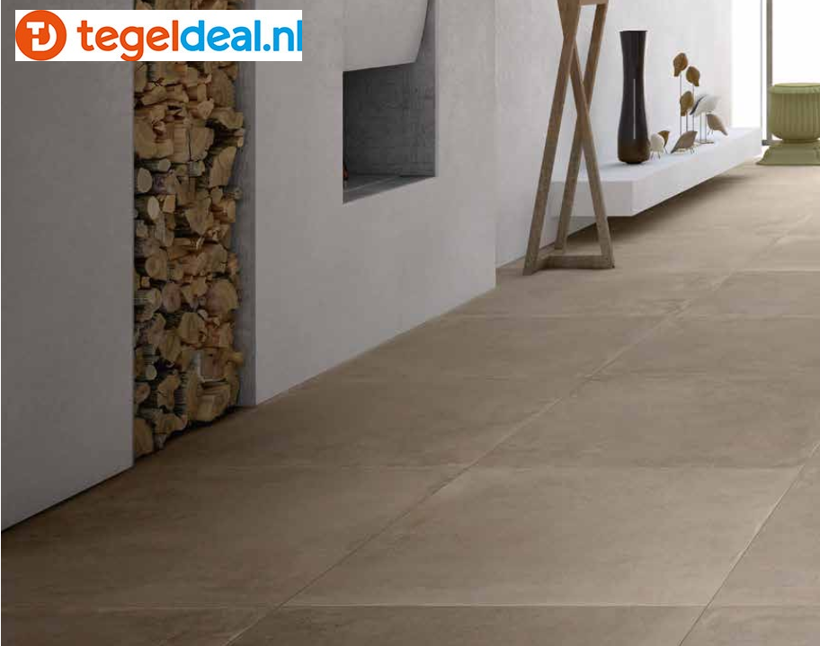 SIL Ceramiche, Industrial SANDAL, 90x90x2 cm, betonlook terrastegels