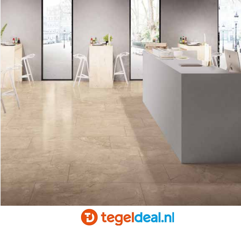 KEOPE Elements Lux, CREMA BEIGE Natural, 60x60 cm