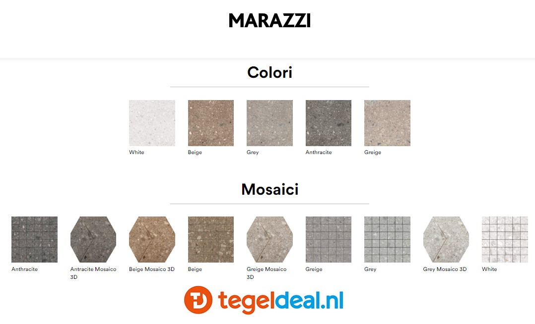 Marazzi, Mystone Ceppo di Gre, natuursteenlook tegels - 6 kleuren - 7 formaten