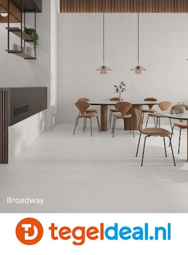 Colorker, Broadway, cementlook tegels 