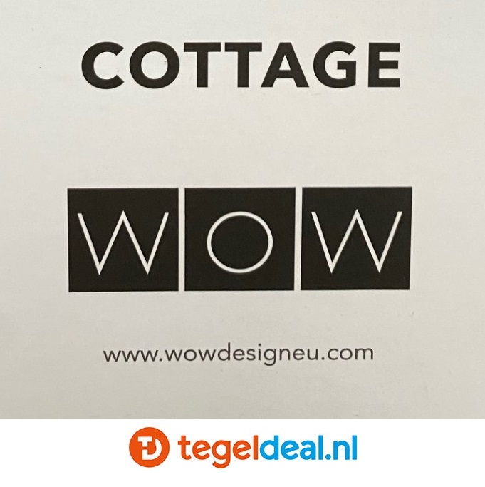 WOW Design, Cottage SAND, 7x14 cm, terracottalook tegels