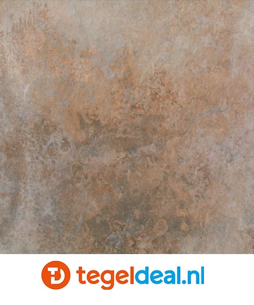 Terrastegels Burlington Rust, 60x60x2 cm, OP VOORRAAD