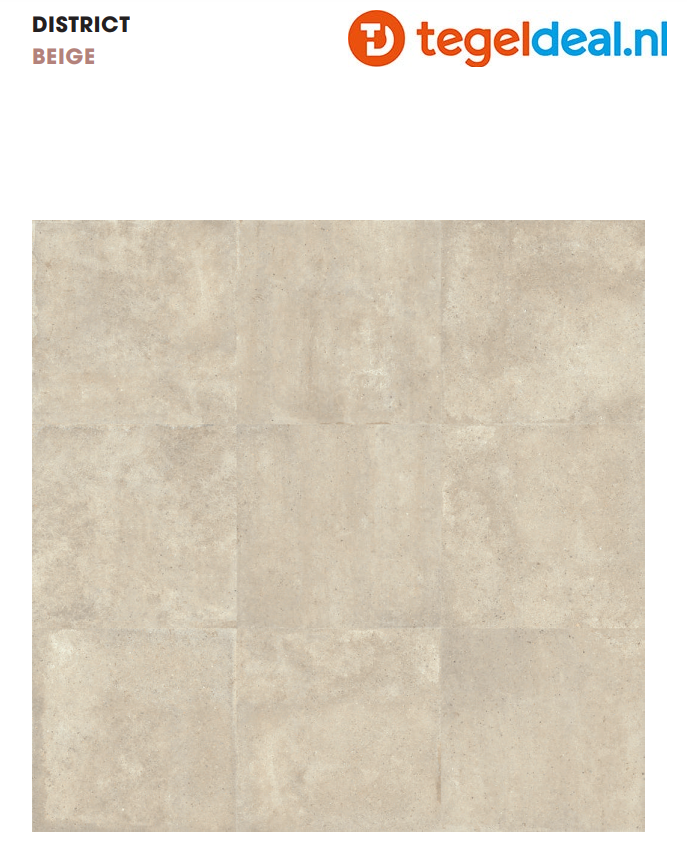 ASCOT DOM, District, Beige NAT. 90x90 cm 