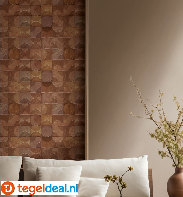 Nanda Tiles, Amantina, 10x10 cm, vloer- en wandtegels