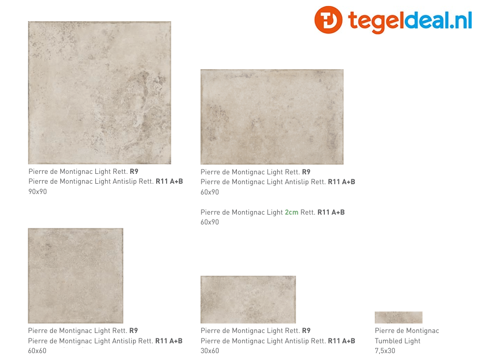 SIL Ceramiche, Pierre De Montignac Light, 60x90x2 cm, natuursteenlook terrastegels