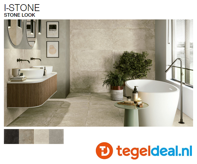 Isla Tiles, I-Stone BEIGE, 60x120 cm, art. 1006518, natuursteenlook tegels  