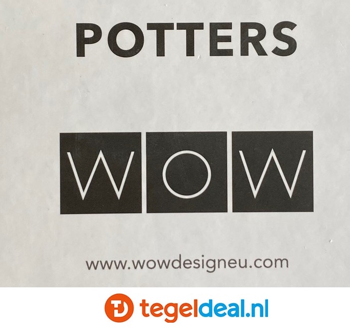 WOW Design, Potters FOSSIL, 12,5x25 cm Bar, wandtegels met reliëf