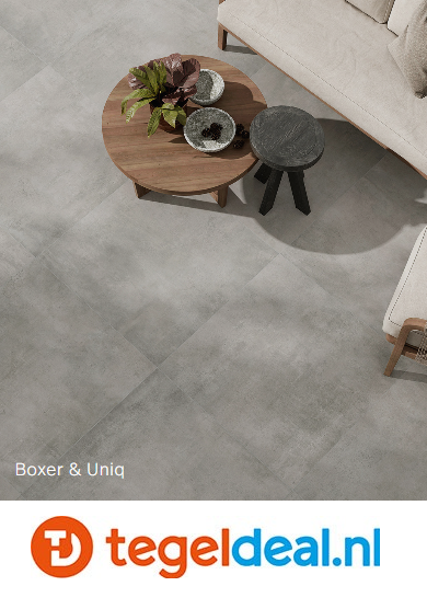 Colorker, Boxer & Uniq, cementlook tegels 