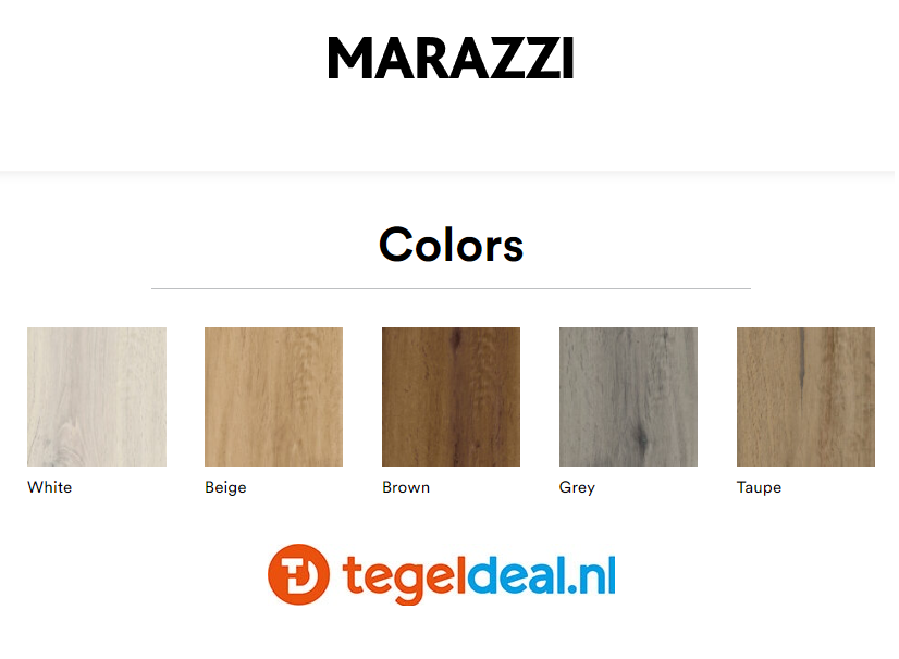 Marazzi Treverkheart, houtlook tegels - 15x90 cm - 3 kleuren 