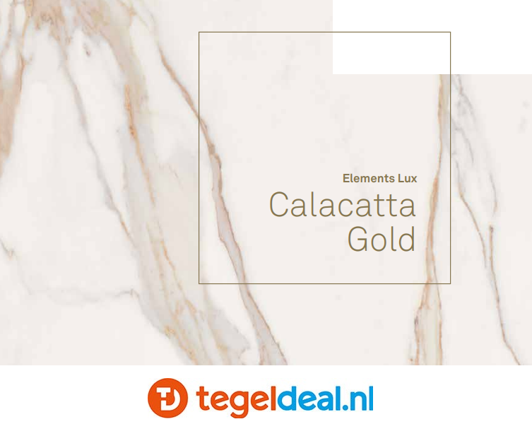 KEOPE Elements Lux, CALACATTA GOLD Lappato, 60x120 cm