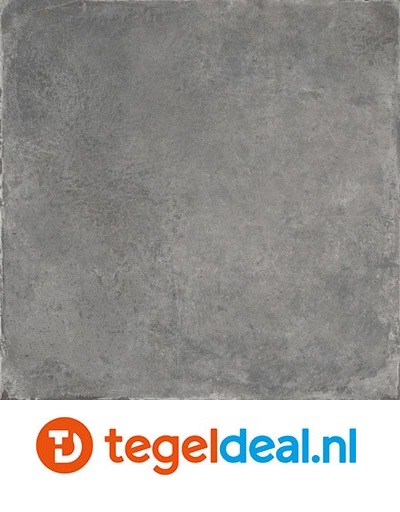 SIL Ceramiche, Industrial GUNSMOKE, 120x120 cm GRIP, betonlook tegels