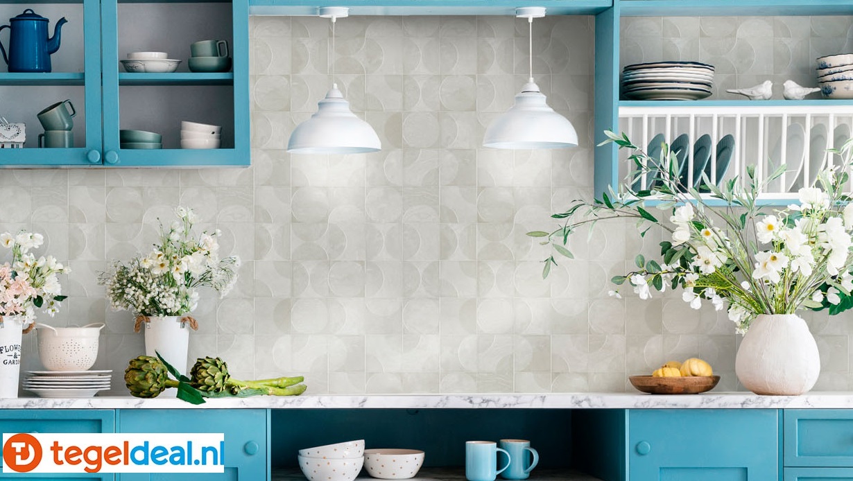 Nanda Tiles, Amantina, 10x10 cm, vloer- en wandtegels