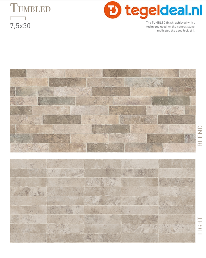 SIL Ceramiche, Pierre De Montignac Blend, 60x90 cm, natuursteenlook terrastegels