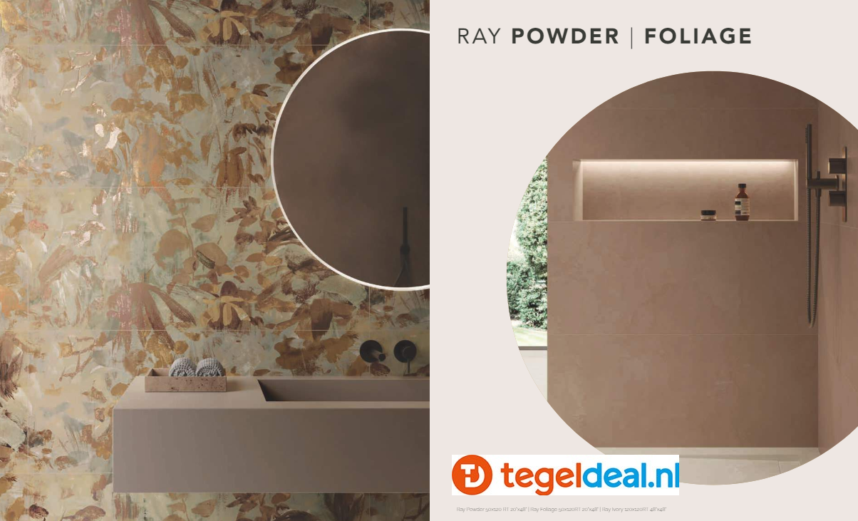 Supergres Rayclay, cementlook tegels 