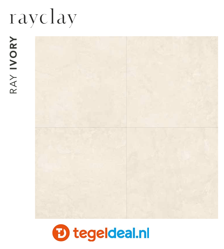 Supergres Rayclay, cementlook tegels 