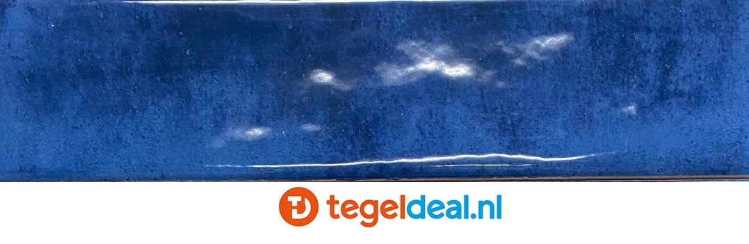 Ribesalbes, Vibe, Blue, 6x25 cm, handvorm wandtegels