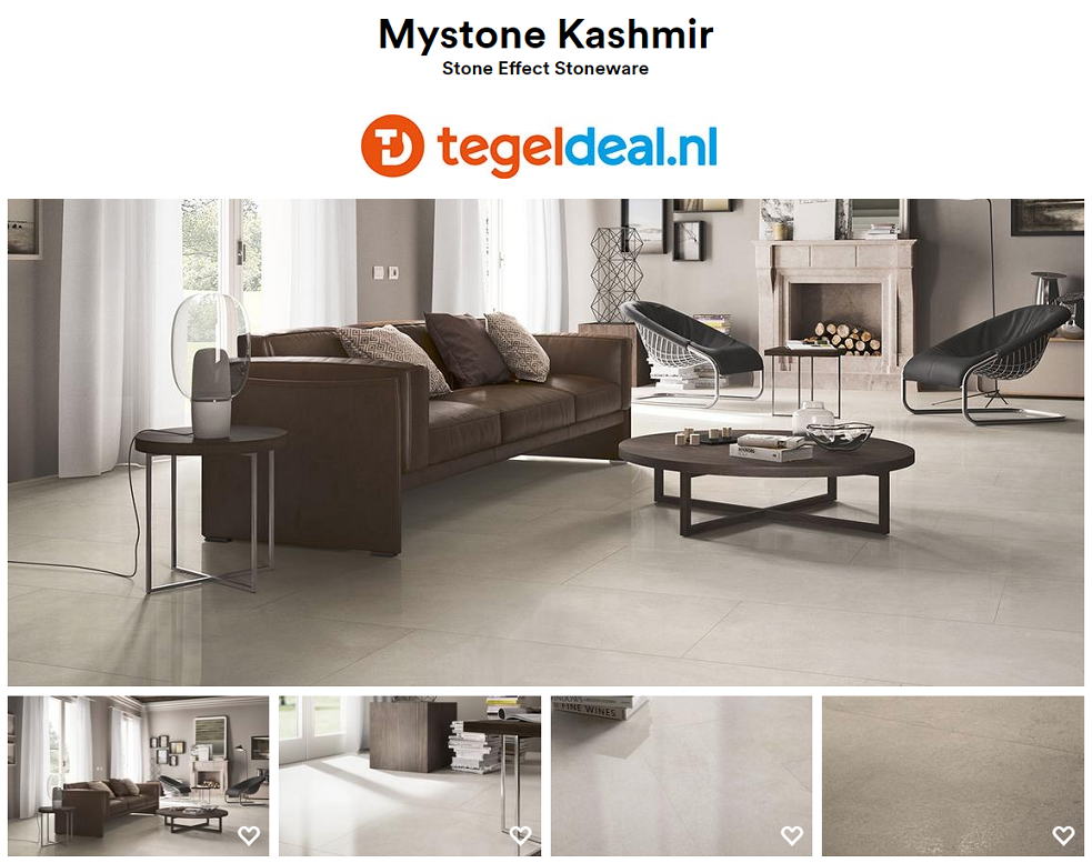 Marazzi, Mystone Kashmir, kalksteenlook tegels -  2kleuren - 5 formaten