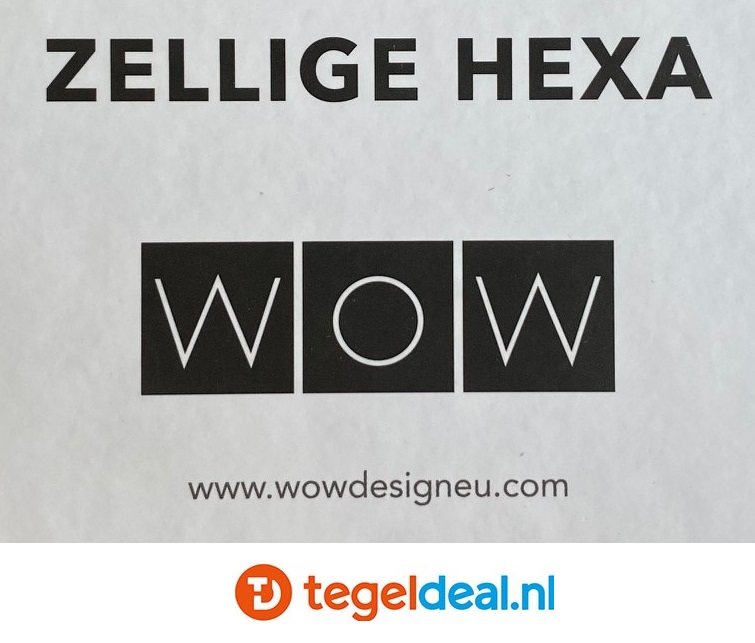 WOW Design, Zellige Hexa NUDE, 10,8x12,4 cm, hexagon wandtegels 