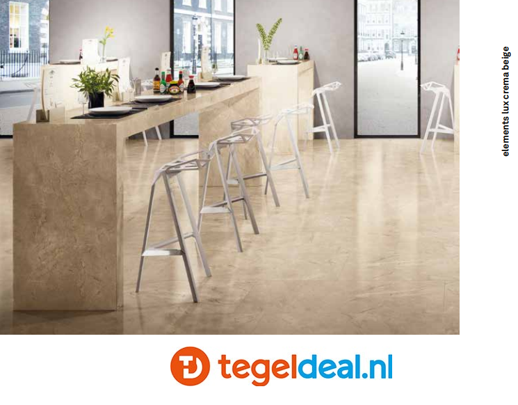 KEOPE Elements Lux, CREMA BEIGE Natural, 60x120 cm