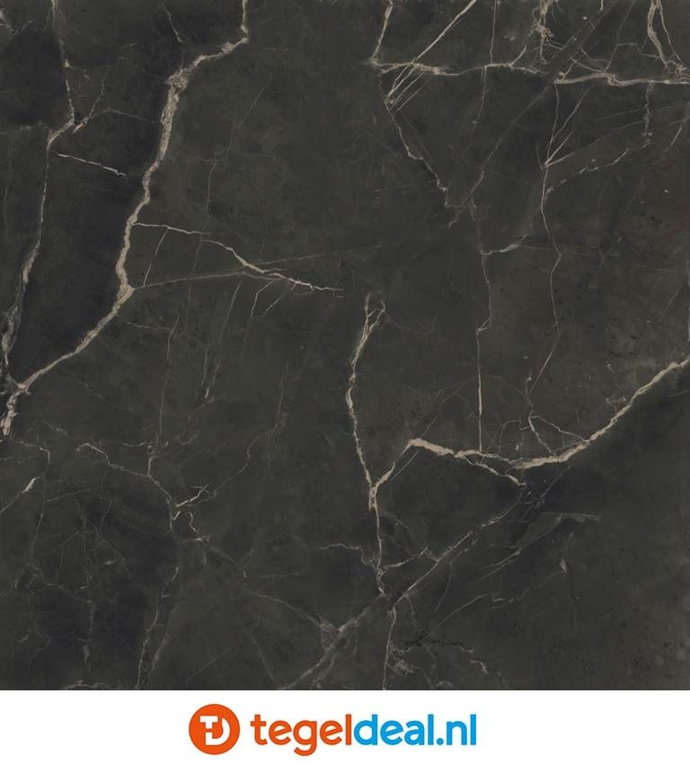 Supergres Purity of Marble, Supreme Dark Lux, 60x120 cm, marmerlook tegels