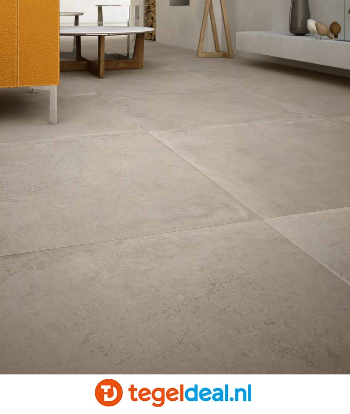 SIL Ceramiche, Industrial SANDAL, 90x90x2 cm, betonlook terrastegels