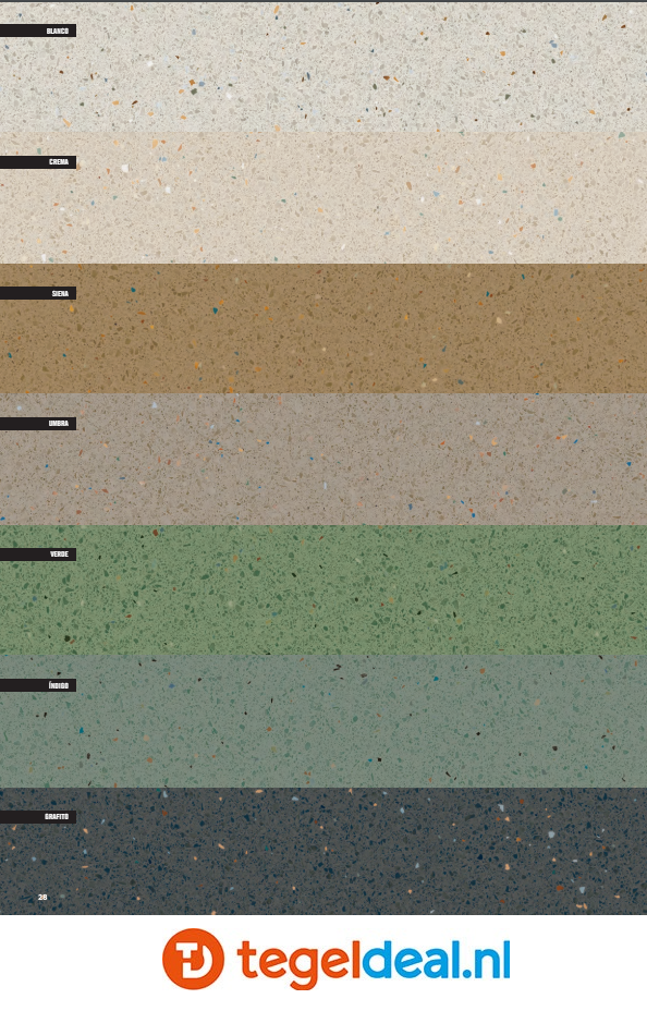 Vives Micra, 60x60 cm terrazzo-look tegels 